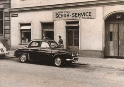 Schuhsalon Schuller im Jahre 1965